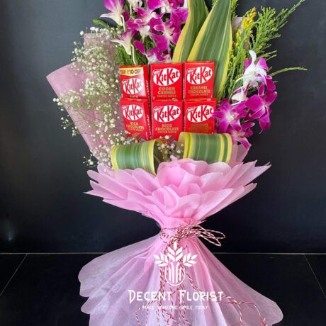 Sweet Serenity Chocolate Bouquet